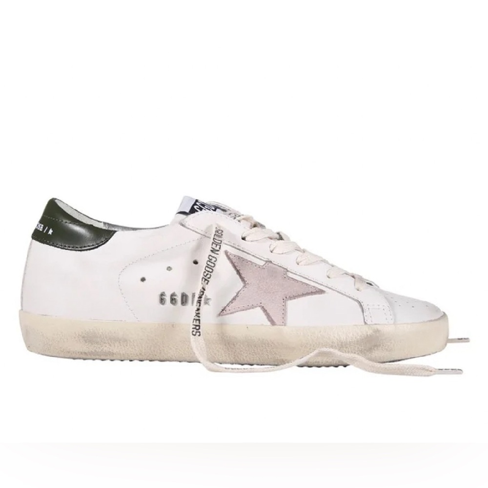 Golden Goose Superstar Sneaker white, beige Star, navy, Women, NIB
